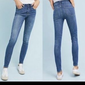 Pilcro and the Letterpress High-Rise Denim Skinny Jeans Size 31